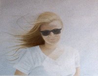 The Girl With Sun Glasses