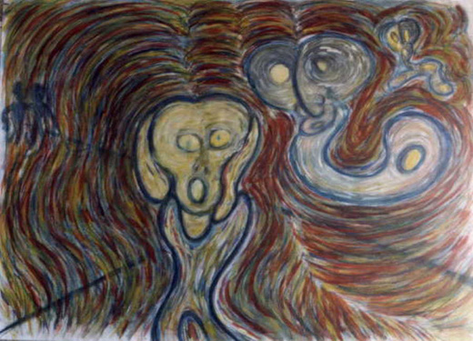 Study of Munch's Scream